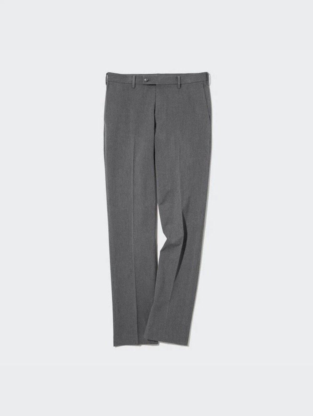 Uniqlo Heattech Smart Pants In Dark Grey